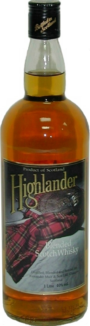 Highlander Blended Scotch Whisky 1L